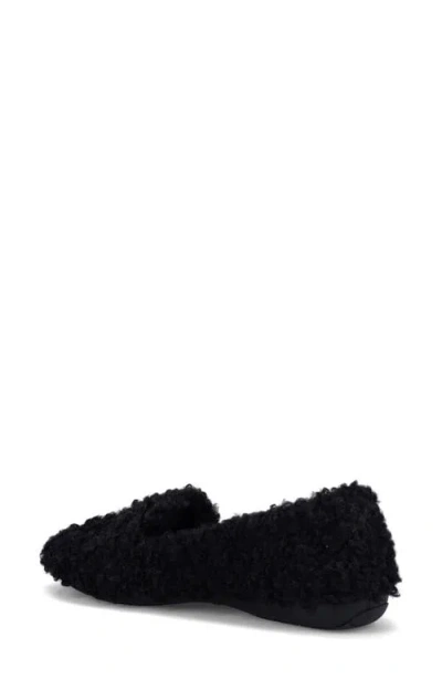 Ron White Teddy Wool Slipper In Black