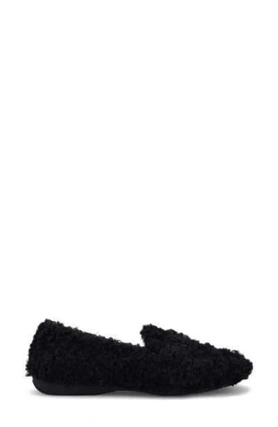 Ron White Teddy Wool Slipper In Black