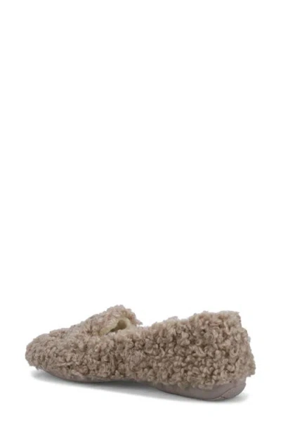 Ron White Teddy Wool Slipper In Brown
