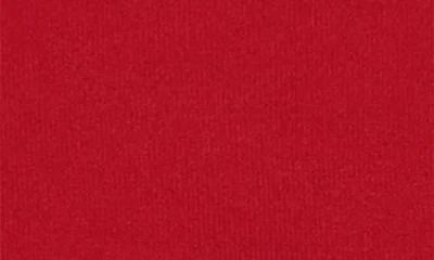 Reiss Red Freeda Piped Stretch-knit D In Red