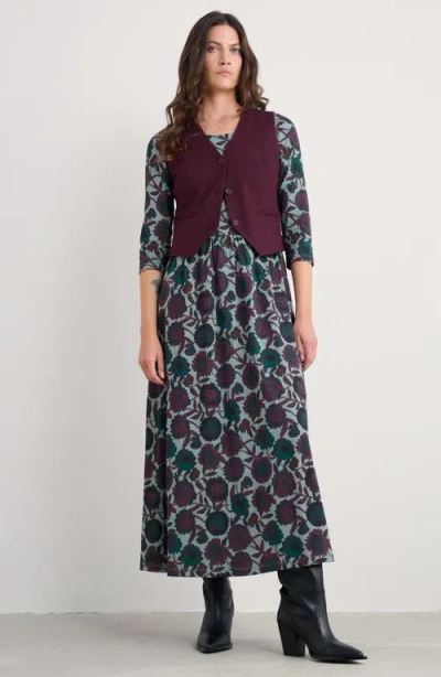 Seasalt Cornwall Lowena Recycled Wool Blend Vest In Gold