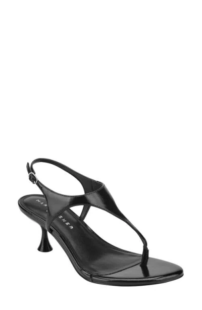 Marc Fisher Ltd Pelysa Ankle Strap Sandal In Black
