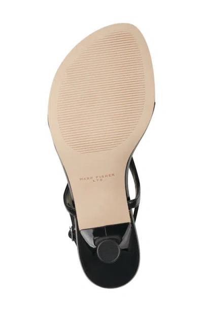 Marc Fisher Ltd Pelysa Ankle Strap Sandal In Black