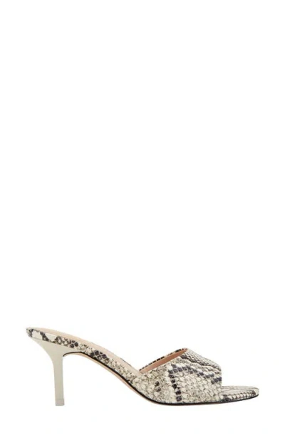 Marc Fisher Ltd Finny Slide Sandal In Animal Print