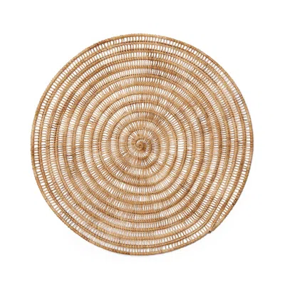 House Of Bengal Neutrals Kendra Placemats - Set Of Four