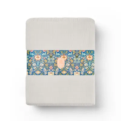 House Of Bengal Muslin Duvet Set - Grey - Double In Gray