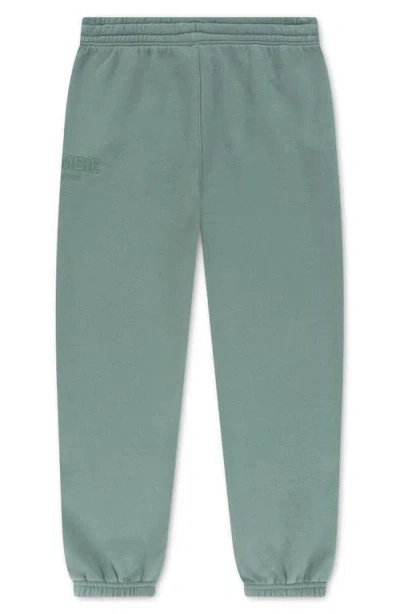 Abercrombie Kids Kids' Loose Cotton Blend Fleece Sweatpants In Green