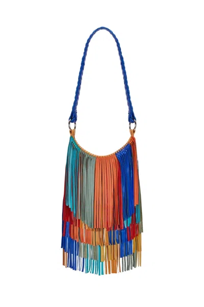 Jodi Lee Women's Fleetwood Rainbow Bag In Black