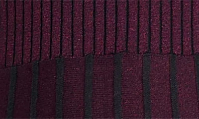 Seasalt Cornwall Glass Stem Metallic Long Sleeve Organic Cotton Blend Sweater Dress In Multi