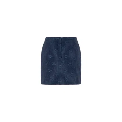 Saint Ones Women's Blue Astra Skirt In Blue