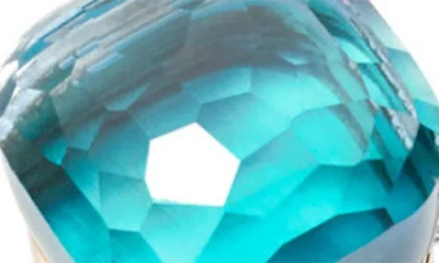 Pomellato Nudo Blue Topaz & Diamond Ring In Metallic