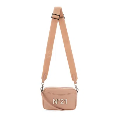 N°21 N.21 Logo Plaque Bag In Neutral