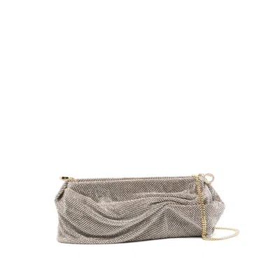 Benedetta Bruzziches Venus Clutch Bag In Silver