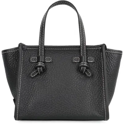 Gianni Chiarini Miss Marcella Leather Mini Handbag In Black