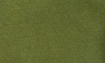 Tractr Kids' French Terry & Denim Track Pants In Green