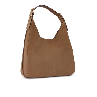 Michael Kors Lg Hobo Shldr In Brown