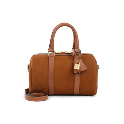 Celine Medium Boston Shoulder Bag In Brown