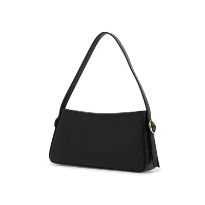 Coperni Women's Ed Leather Bag With Flap In Black