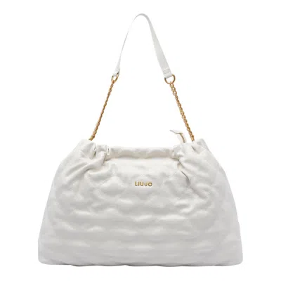 Liu •jo Liu Jo Sirin Small' Hobo Bag In White