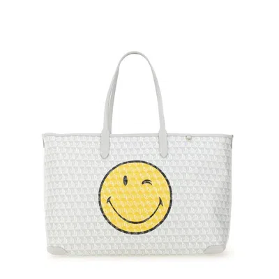 Anya Hindmarch Ferragamo Dark Brown Leather Grandioso Loafers In White