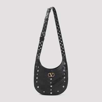 Valentino Garavani Small Shoulder Bag In Black