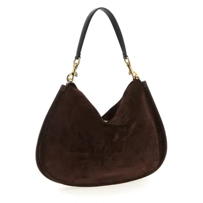 Etro Pony Large Shoulder Bag In Brown