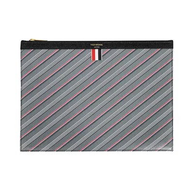 Thom Browne Briefcase With Logo In Multi
