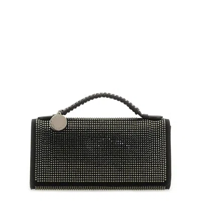 Stella Mccartney Clutch Bag With Shoulder Strap Falabella In Black