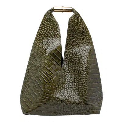Mm6 Maison Margiela Medium Japanese Handbag In Green