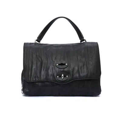 Zanellato Postina Plisse Size S Color Black Lazzarone In Black