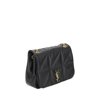 Saint Laurent Jamie Medium Shoulder Bag In Black