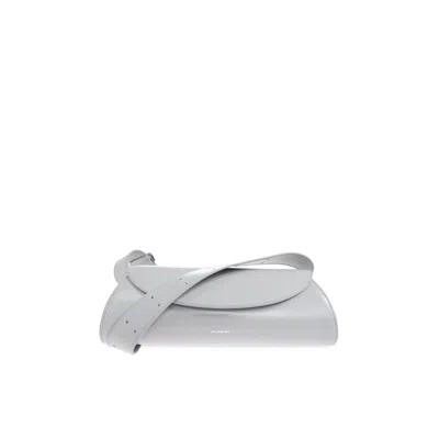 Jil Sander Shoulder Bag Cannolo In White