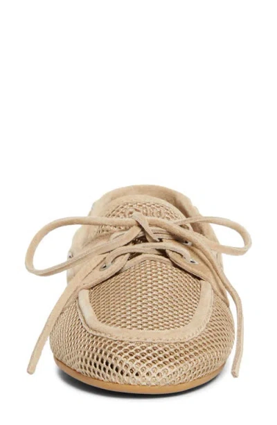 Miu Miu Mesh Boat Shoe In Multi