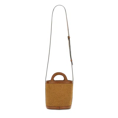 Marni Micro "tropicalia" Bag In Brown