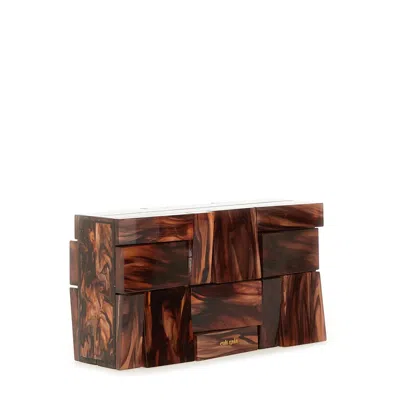 Cult Gaia Birkenstock Khaki Eva Clogs Non-slip For Indoor And Outdoor Use In Brown