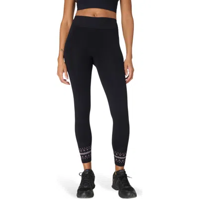 Sweaty Betty Fairisle Novelty Print Base Leggings In Black