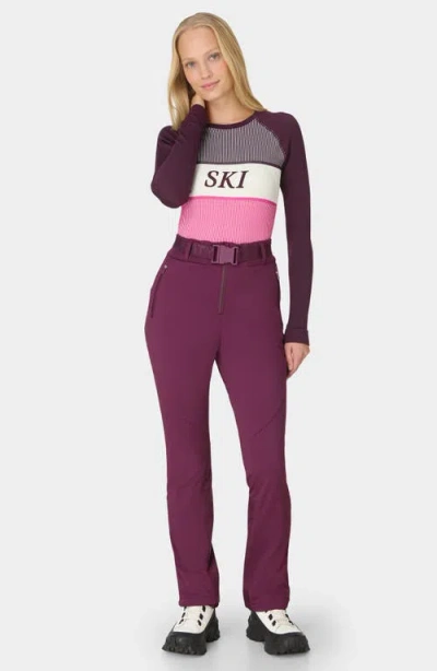 Sweaty Betty Rib Base Layer Long Sleeve Shirt In Multi