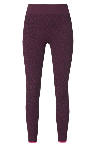 Sweaty Betty Animal Base Layer Leggings In Purple