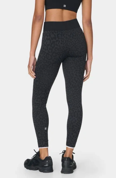 Sweaty Betty Animal Base Layer Leggings In Gray