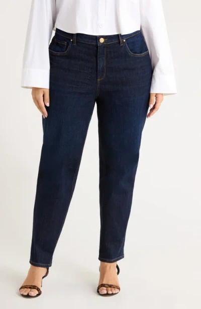 Kut From The Kloth Naomi High Waist Ankle Straight Leg Jeans In Blue