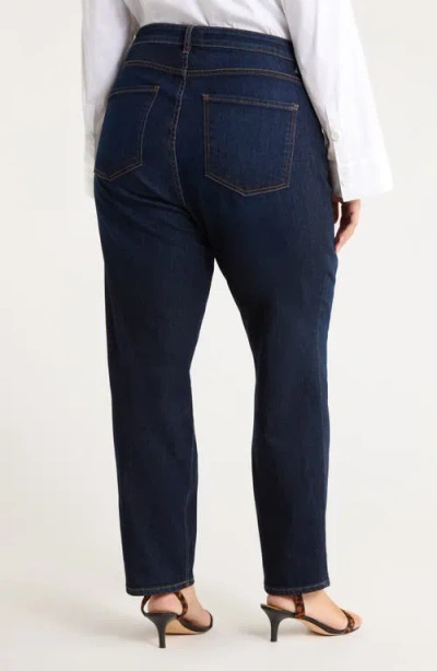 Kut From The Kloth Naomi High Waist Ankle Straight Leg Jeans In Blue