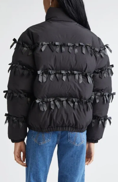 Sandy Liang Present Puffer Jacket In Black