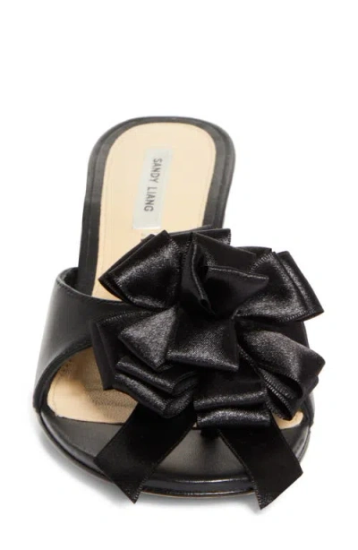 Sandy Liang Celebration Slide Sandal In Animal Print