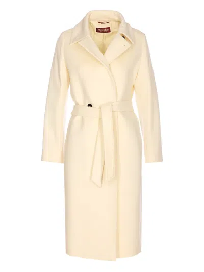 Max Mara Studio Bcollag Dressing Gown Coat In Neutral