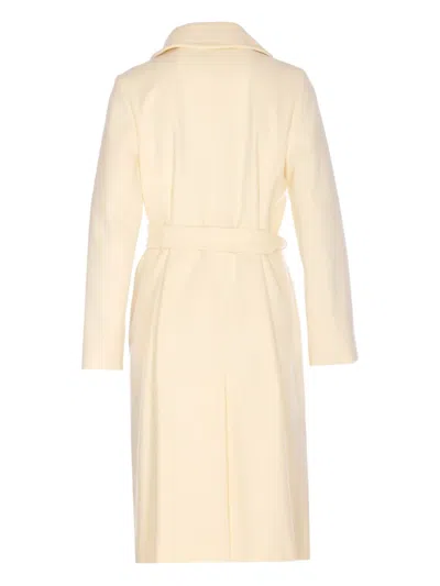 Max Mara Studio Bcollag Dressing Gown Coat In Neutral
