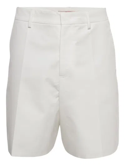 Pre-owned Valentino Cotton Shorts In White