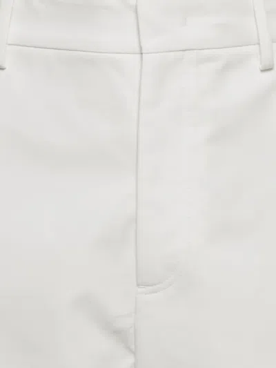 Pre-owned Valentino Cotton Shorts In White