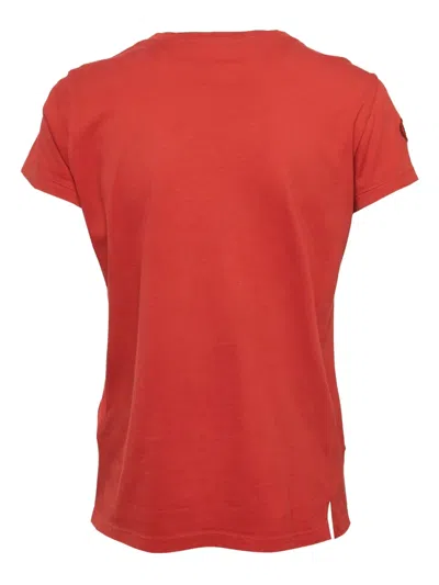 Pre-owned Valentino Butterfly-appliqué T-shirt In Red