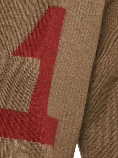 Pre-owned Dior John Galliano V-neck Sweater In Brown