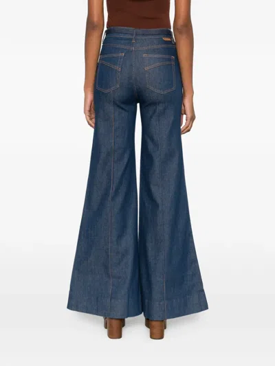Zimmermann Belt Loop Jeans In Blue